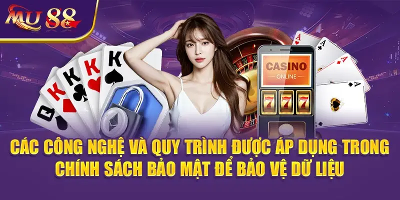 Các công nghệ và quy trình được áp dụng trong Chính sách bảo mật để bảo vệ dữ liệu.